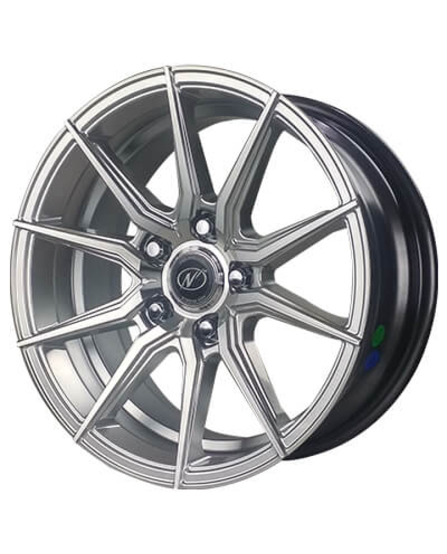 Drive 17 Inch HSM finish PCD 5x114.3 | SET OF 4 | Size 17x8 inch